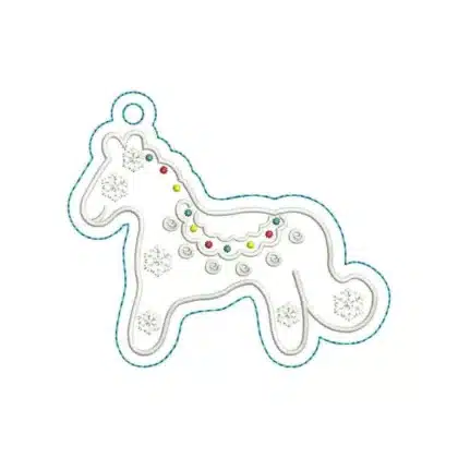 Christmas Horse Ornament