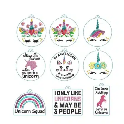 Unicorn Ornaments