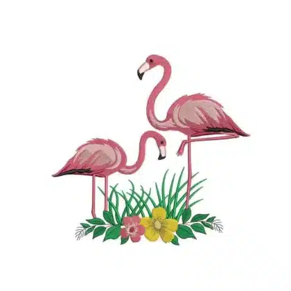 Flamingo Floral